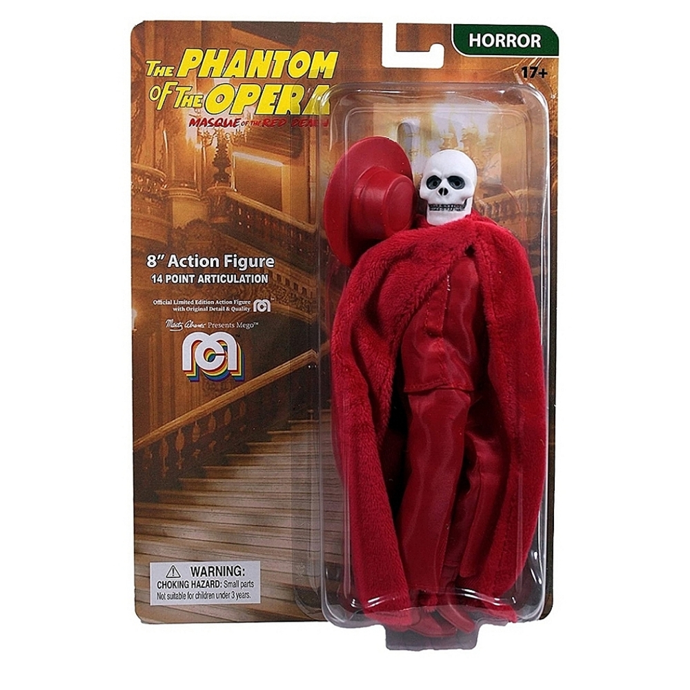 The Phantom of the Opera Masque of the Red Death • 8 Inch • Mego Action Figure